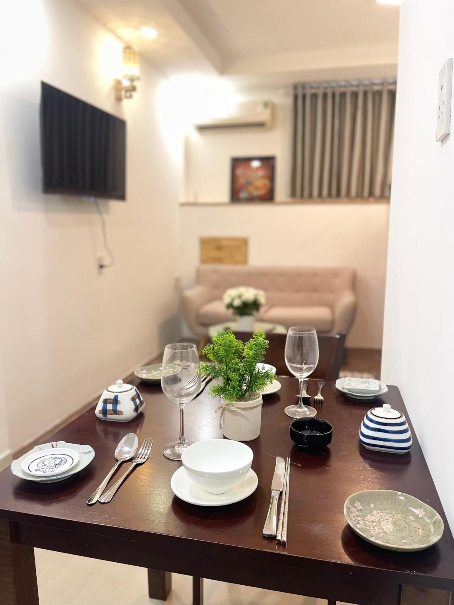 Mh Serviced Apartment Ho Si Minh-város Kültér fotó