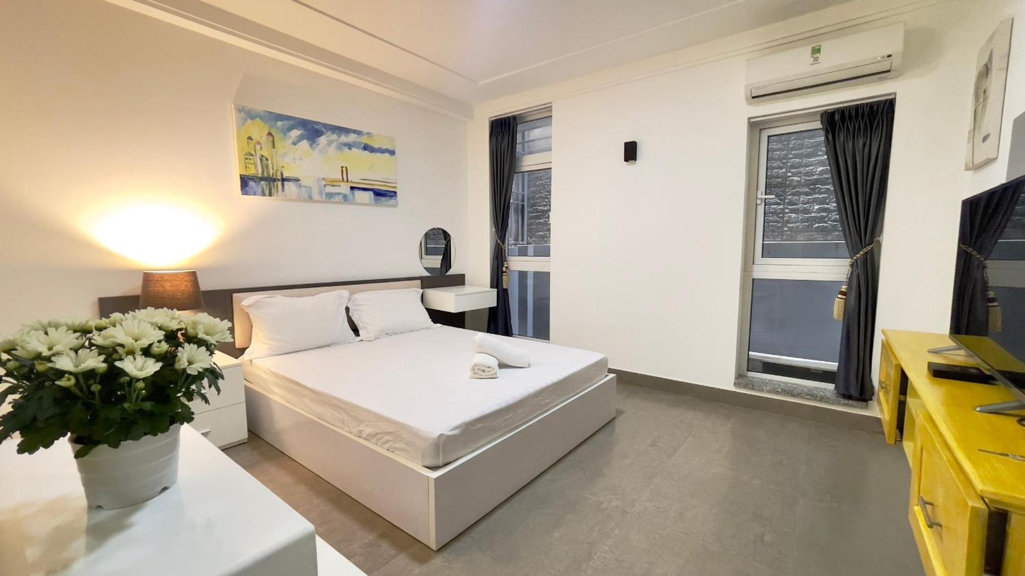 Mh Serviced Apartment Ho Si Minh-város Kültér fotó