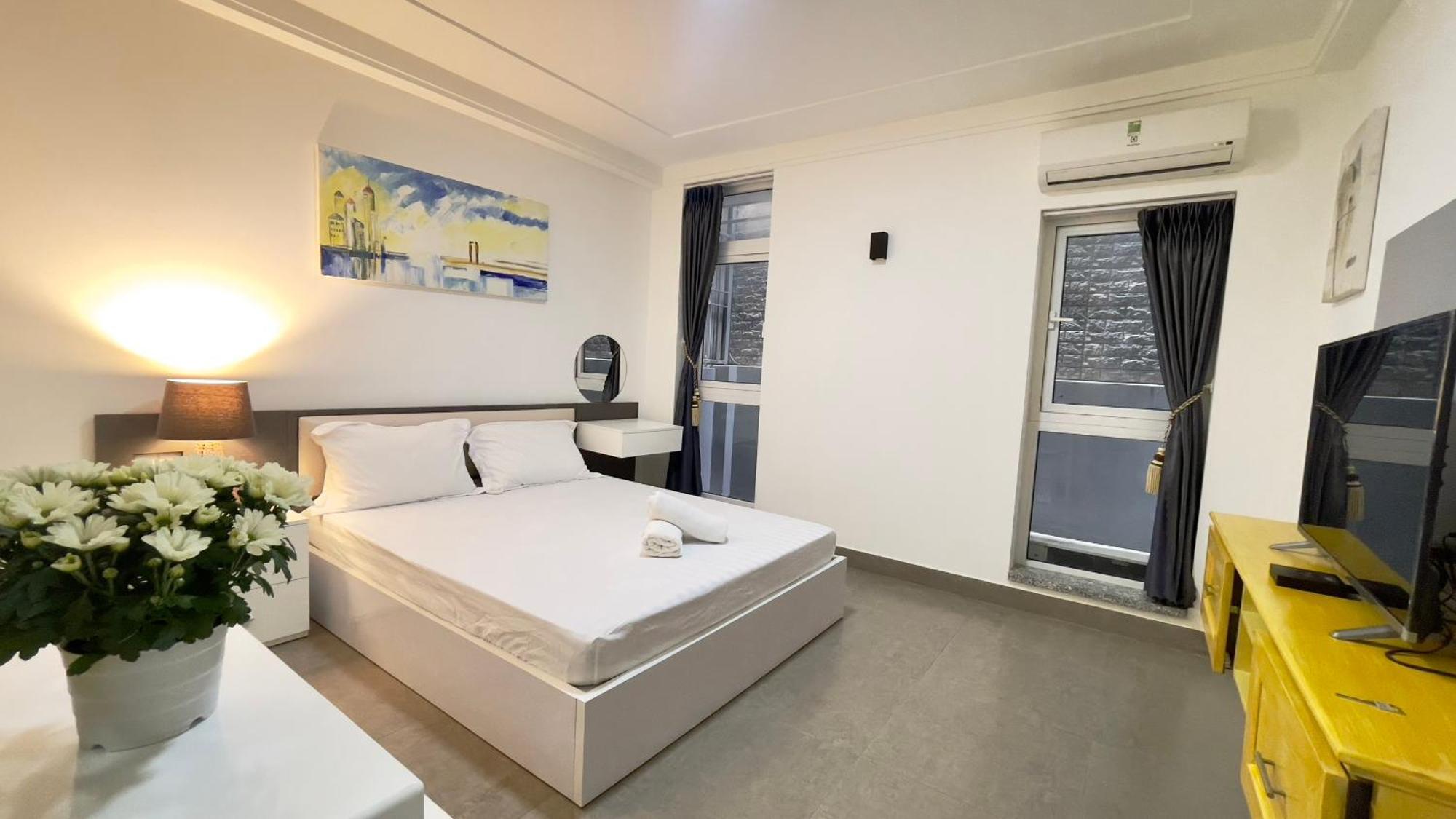 Mh Serviced Apartment Ho Si Minh-város Kültér fotó