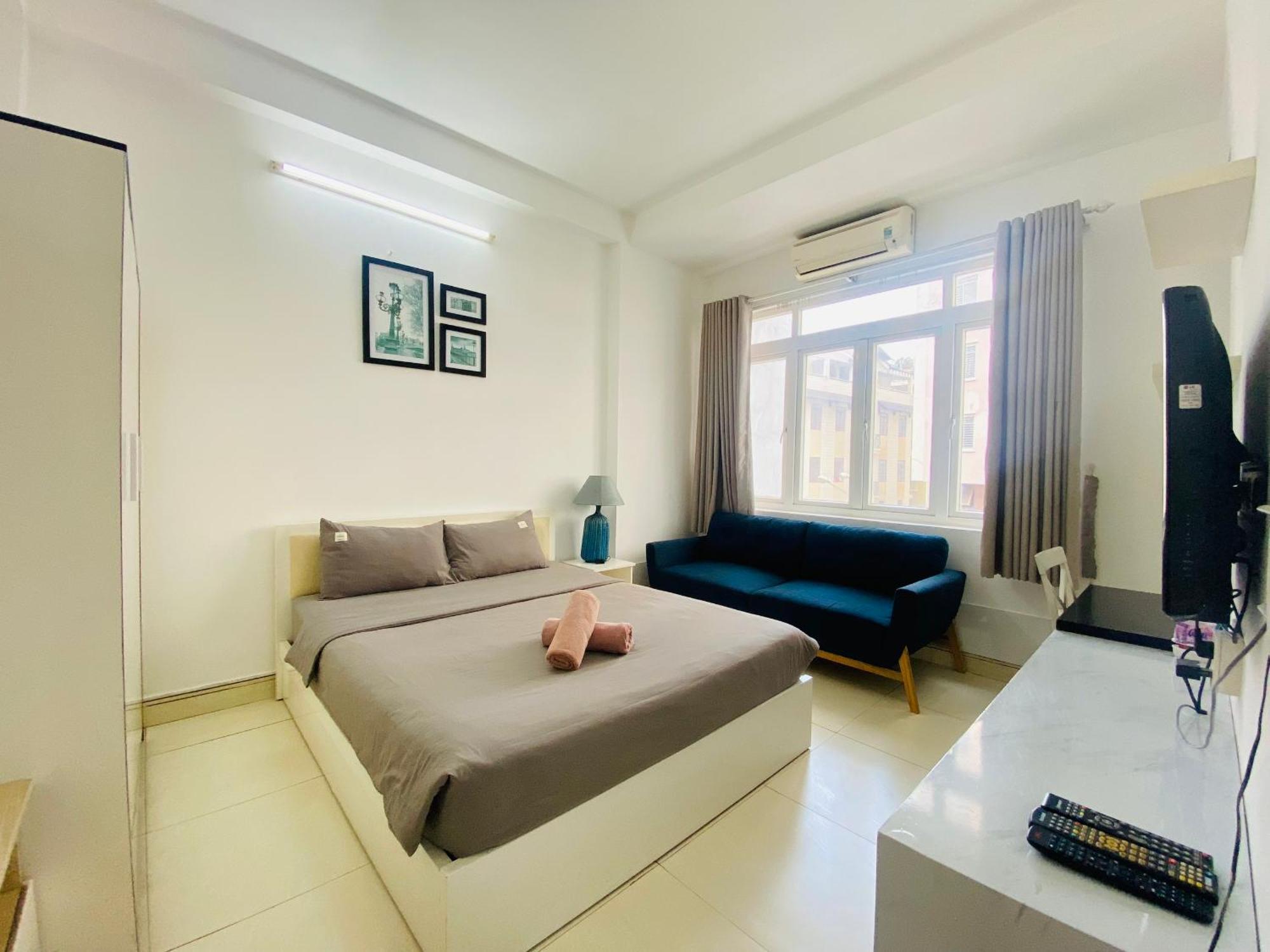 Mh Serviced Apartment Ho Si Minh-város Kültér fotó